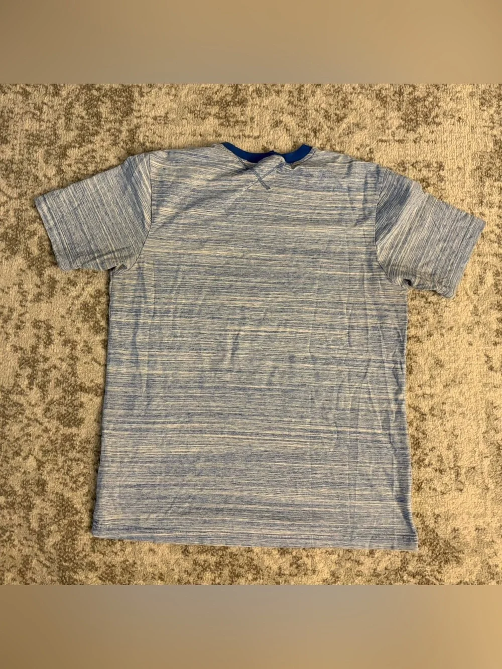 Men’s Medium Jordan Blue & White Fade Tee